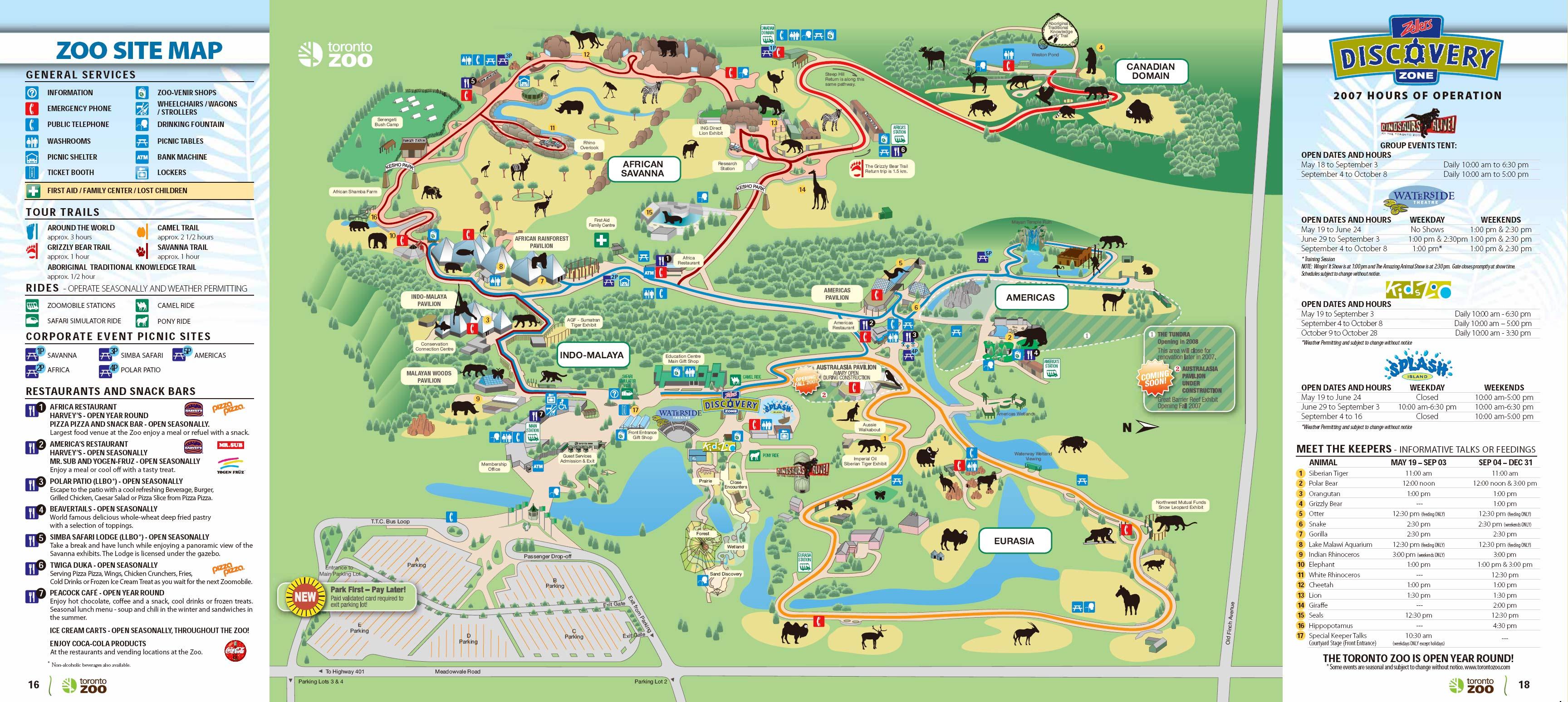 Franklin Park Zoo Map