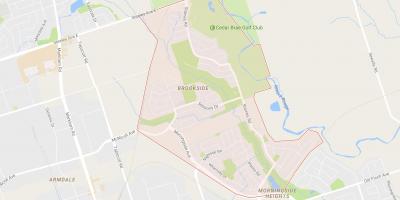 Map of Morningside Heights neighbourhood Toronto