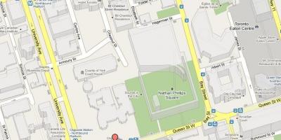 Map of Nathan Phillips Square