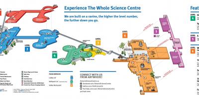 Map of Ontario science center