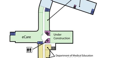 Map of St. Joseph's Health centre Toronto level 5