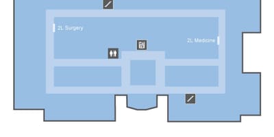 Map of St. Joseph's Health centre Toronto OLM level 2