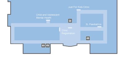Map of St. Joseph's Health centre Toronto OLM level 3