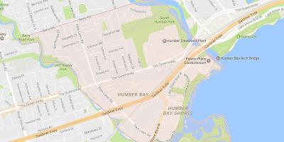 Map of Stonegate-Queensway neighbourhood neighbourhood Toronto