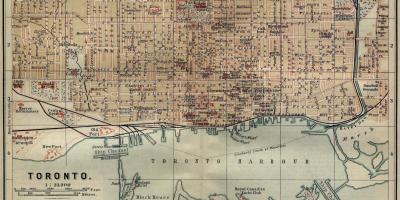 Map of Toronto 1894