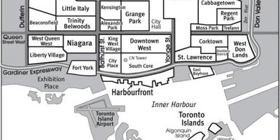 Map of Toronto Neighbourhood guide