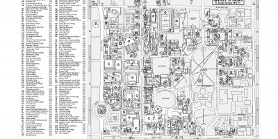 Map of university of Toronto St Georges campus